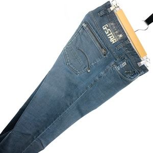 G-Star Raw Mens Jeans Attacc Low Straight Stretch